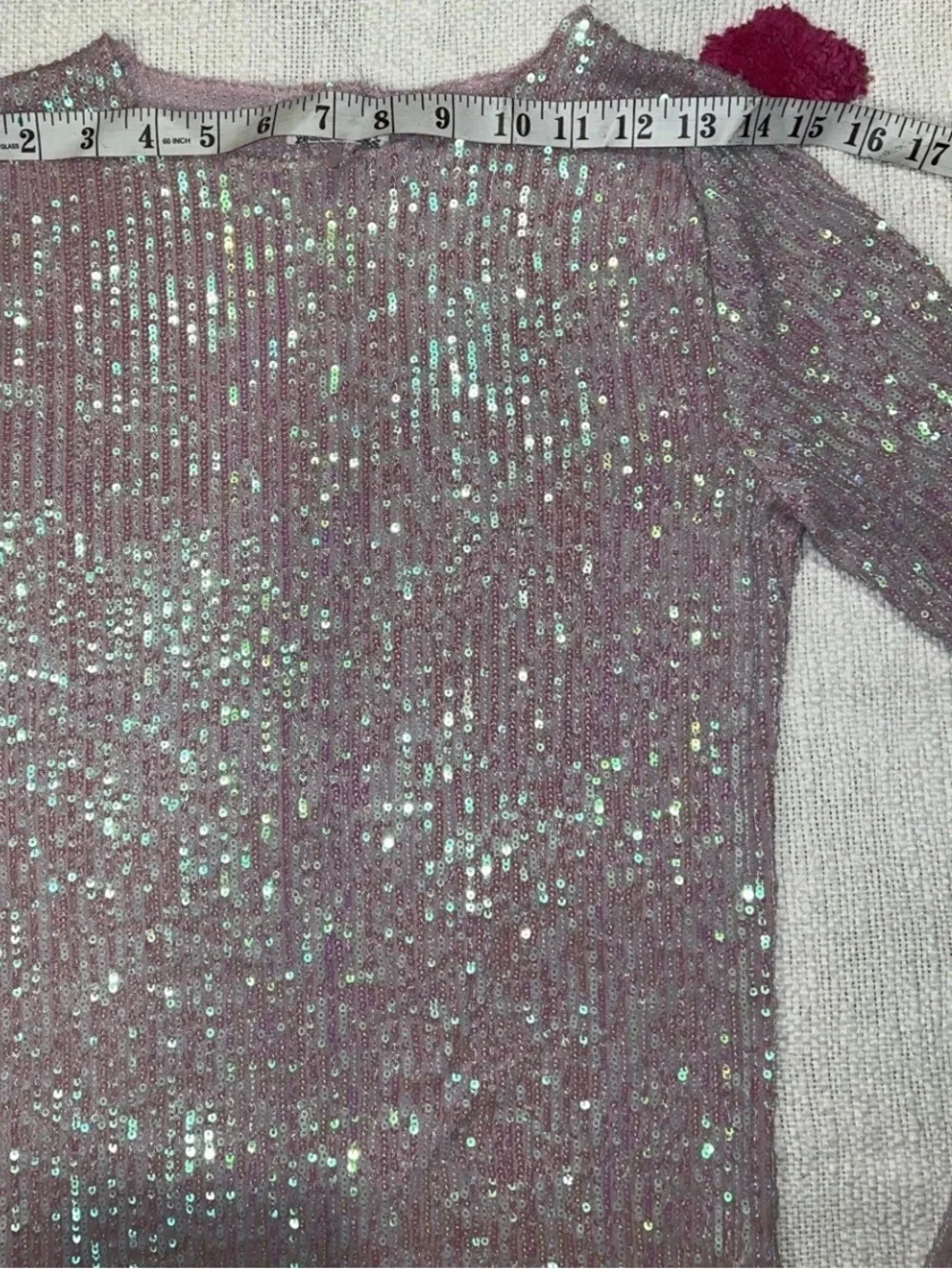 Free People gold rush top in champagne float